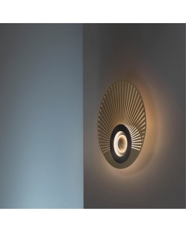 CVL APPLIQUE MURALE EARTH RADIAN CUIVRE