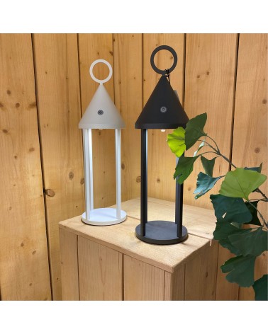 INDIGO LIGHTING LAMPE RECHARGEABLE LIKI ANTHRACITE