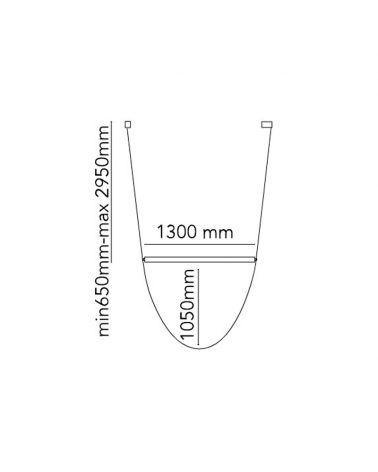 FLOS | Suspension Wireline Orange - SCENEO