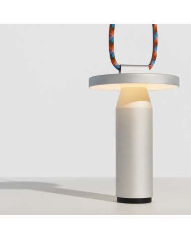 Lampe Nomade Quasar Aluminium - Petite Friture | SCENEO L'art de la lumière