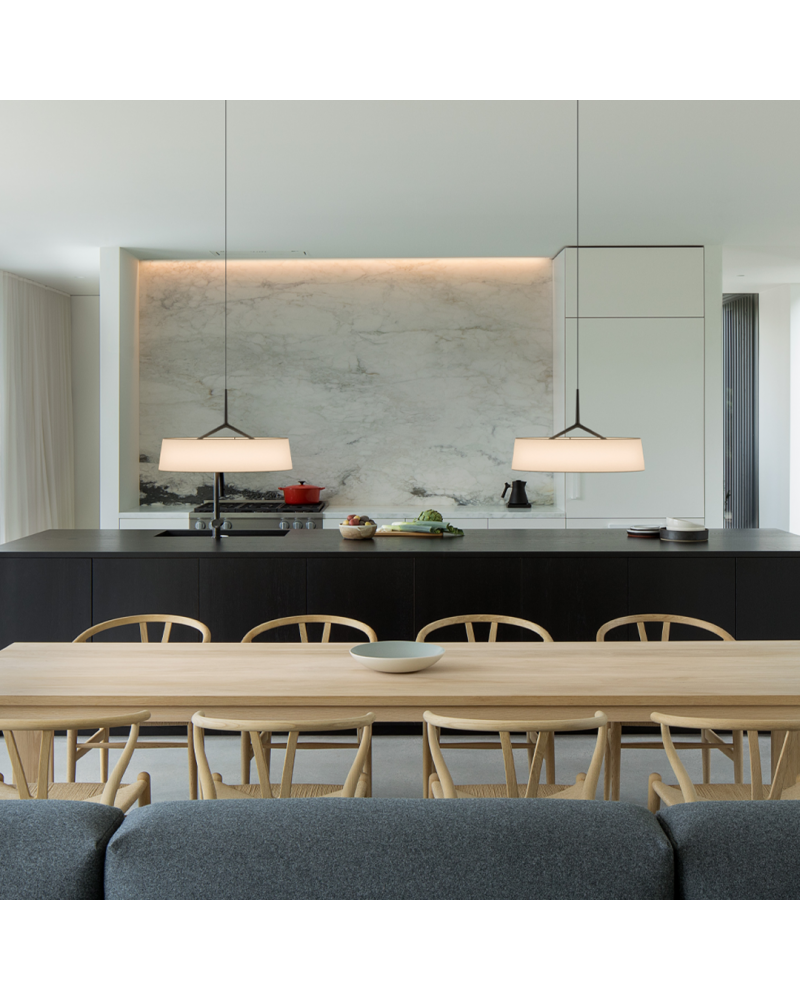 VIBIA | Suspension Dama Beige - SCENEO L'art de la lumière