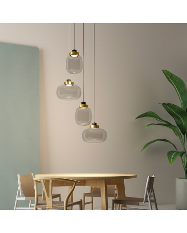 Suspension Legier | TOOY | Sceneo - L'art de la lumière