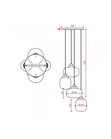 Suspension Legier | TOOY | Sceneo - L'art de la lumière