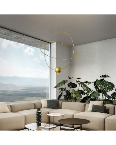 Suspension Elara | LODES | Sceneo - L'art de la lumière