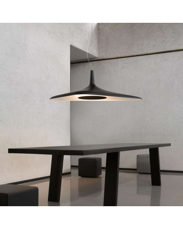 Suspension Soleil Noir | LUCEPLAN | Sceneo - L'art de la lumière