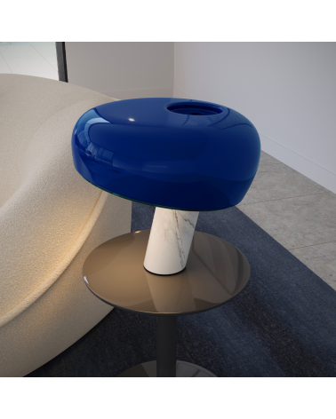 FLOS | Lampe à poser Snoopy Bleu - SCENEO L'art de la lumière