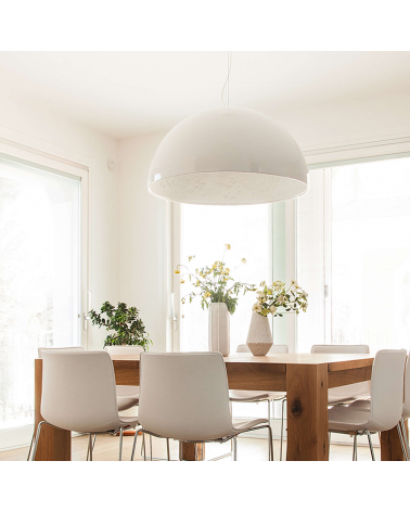 Flos - Suspension Skygarden Blanc | Sceneo - L'art de la lumière