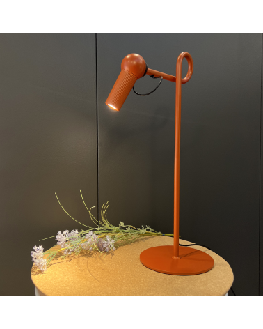 KDLN | Lampe à poser Bird Rouge Brique - SCENEO