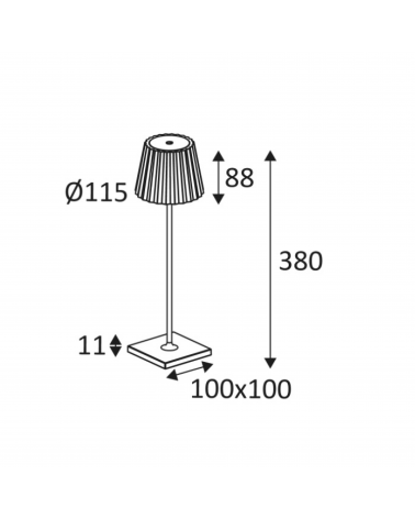 MINI SHADE ANTHRACITE - INDIGO LIGHTING