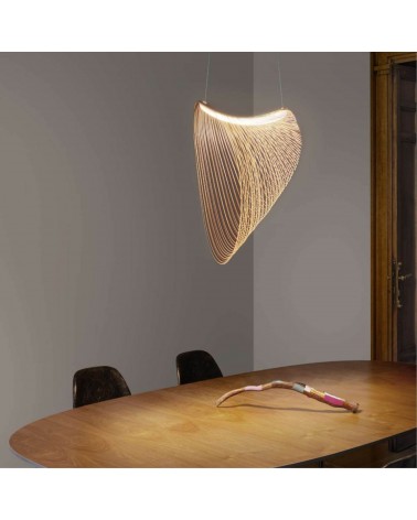 SUSPENSION LUCEPLAN ILLAN BOIS NATUREL