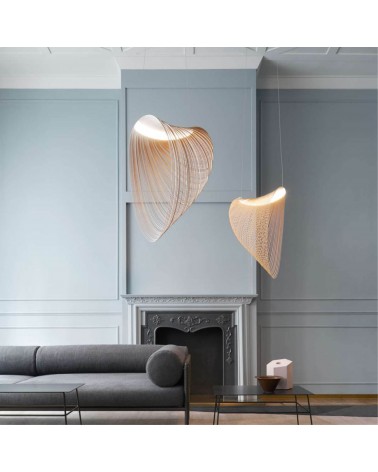 SUSPENSION LUCEPLAN ILLAN BOIS NATUREL